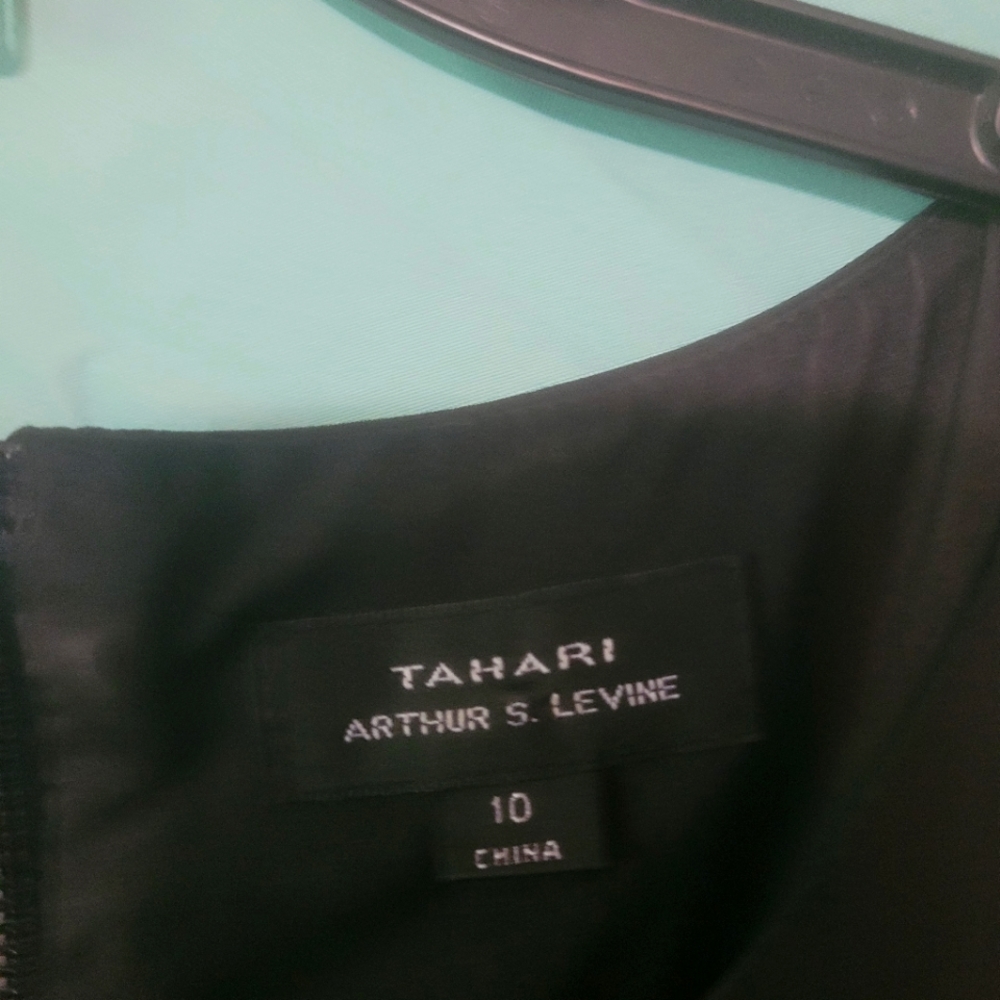 Tahari Black Dress